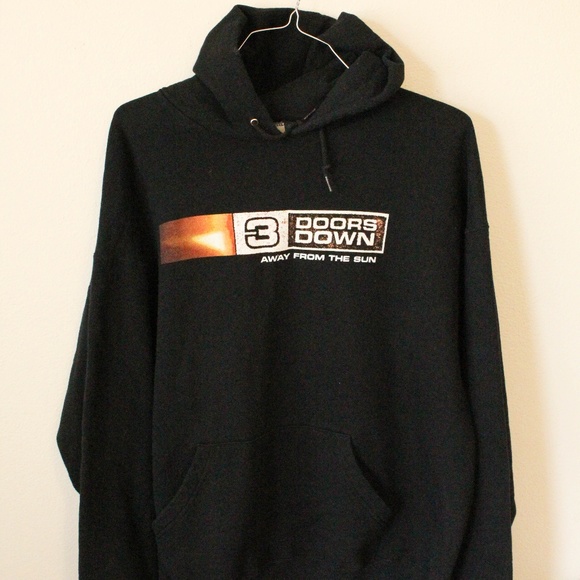 Band Tee Tops 3 Doors Down Hoodie Poshmark